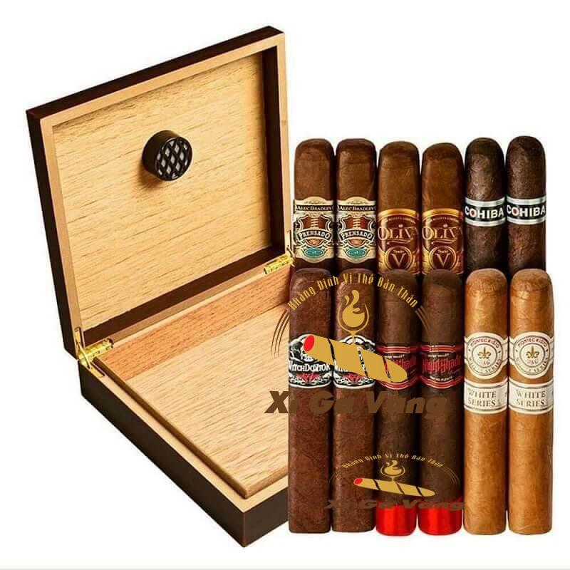 Xì gà Oliva sampler 12 điếu thể hiện đẳng cấp quý ông